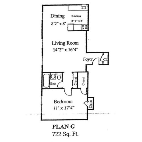 Commonwealth Crossing Apartment Plan G