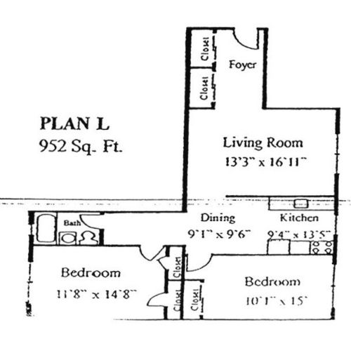 Commonwealth Crossing Apartment Plan L