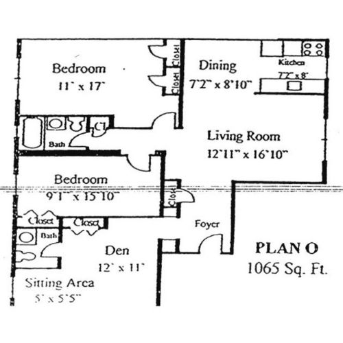 Commonwealth Crossing Apartment Plan O